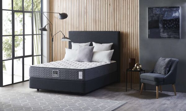 King Koil standard upholstered bed base