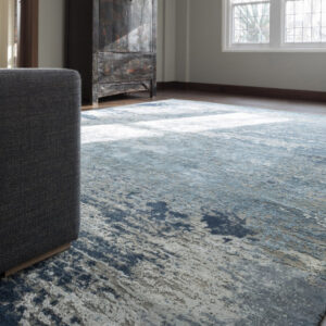 Bayliss Decadence Floor rug Fresco Blue