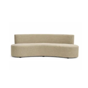 Elio Curved Sofa - Natural