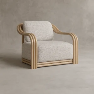 Noya Lounge Chair - Natural